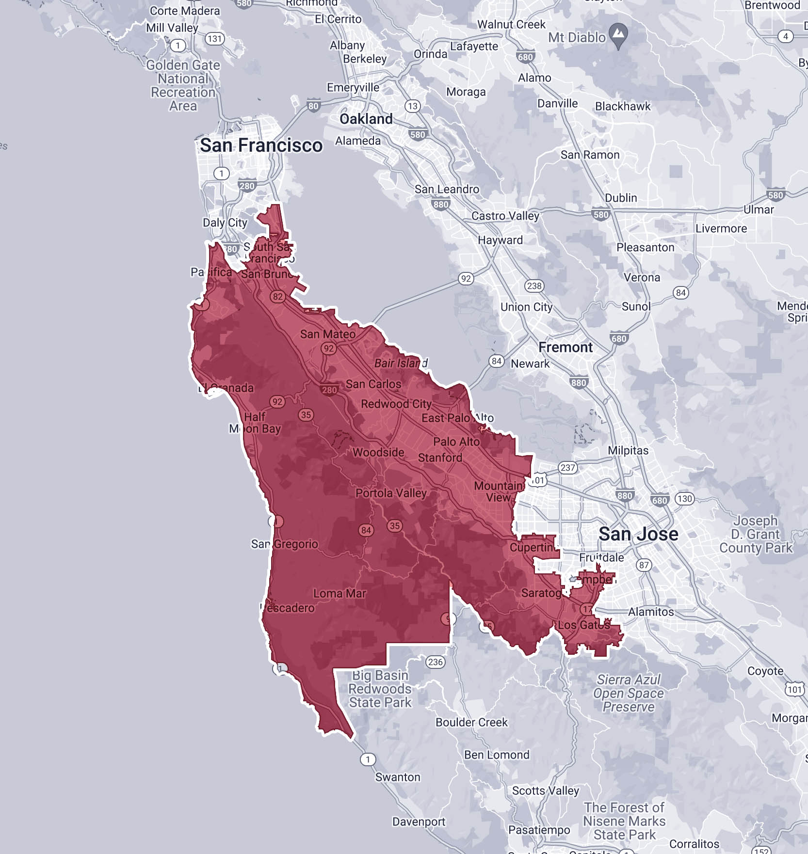 District 13 -- map