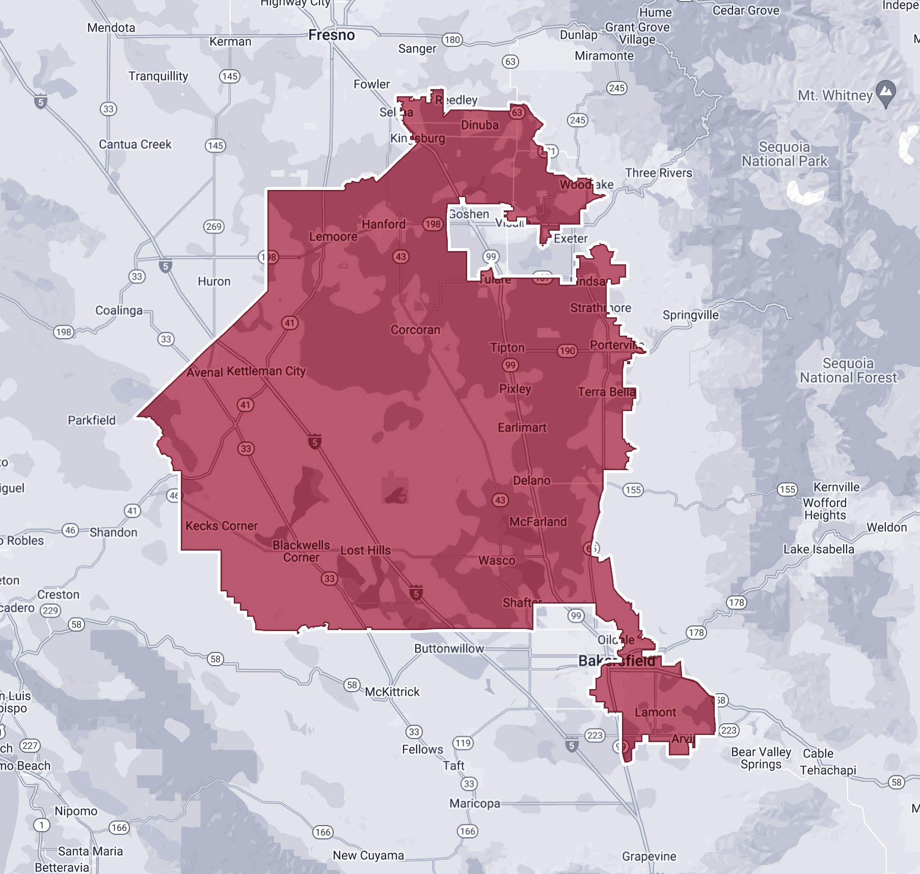 District 16 -- map