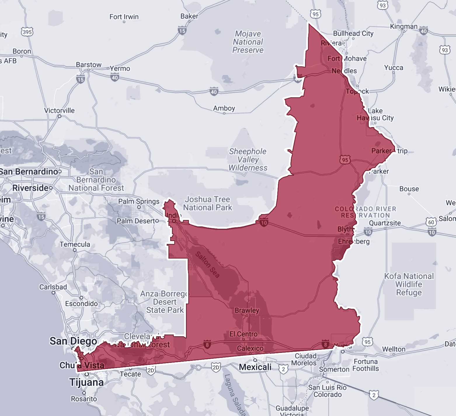 District 18 -- map