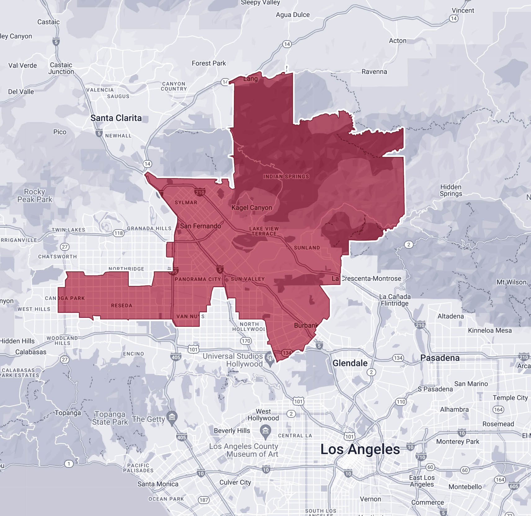 District 20 -- map