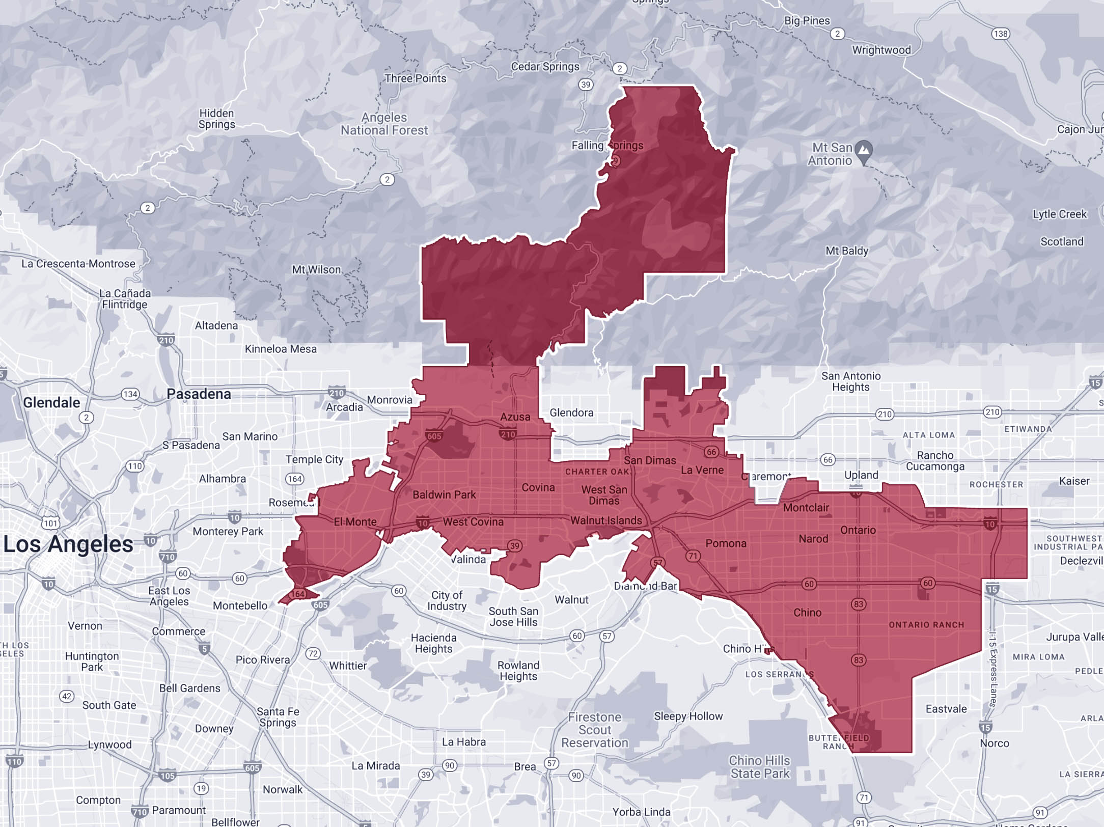District 22 -- map