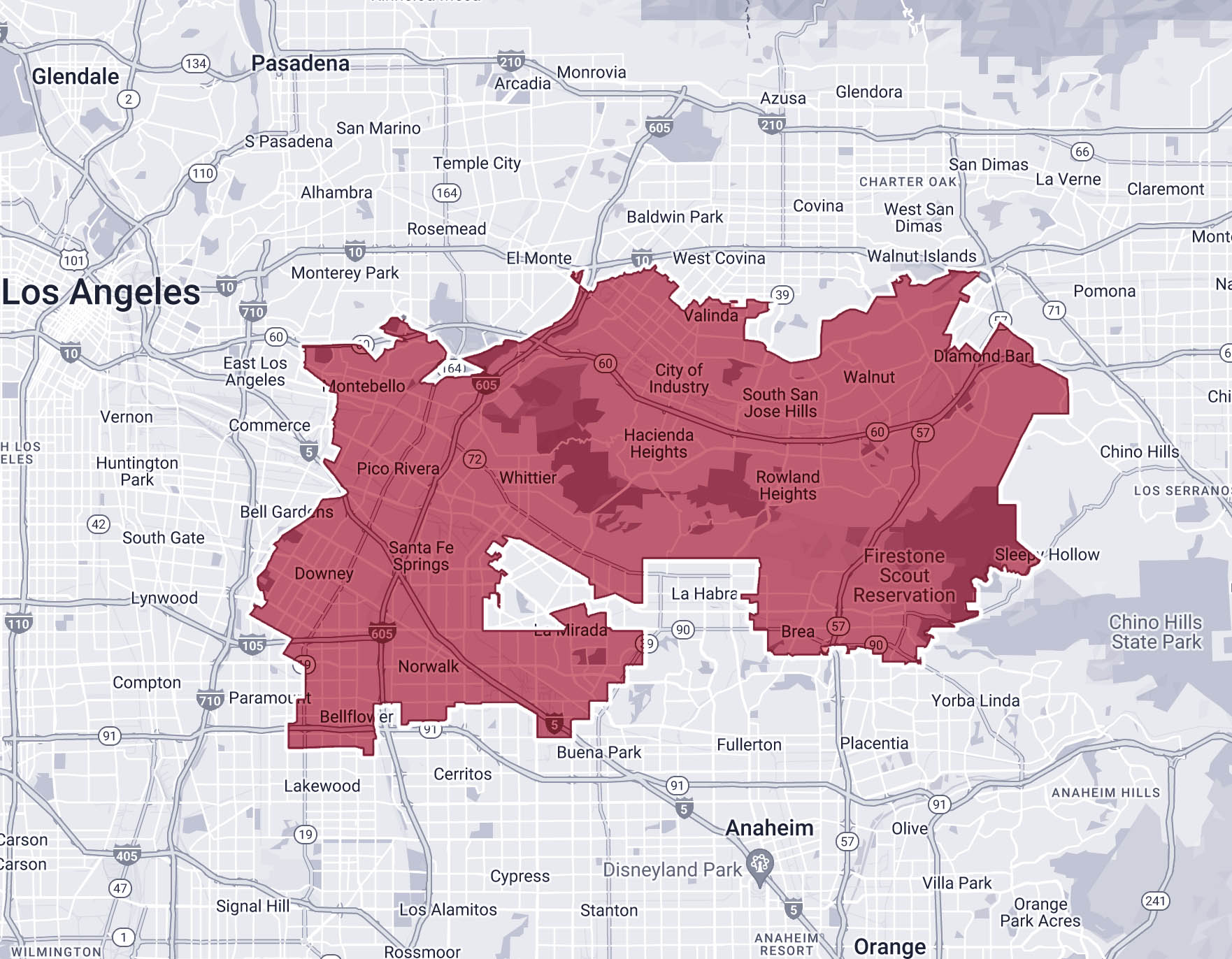 District 30 -- map