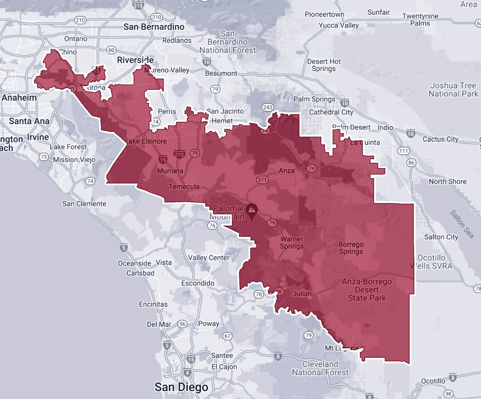 District 32 -- map