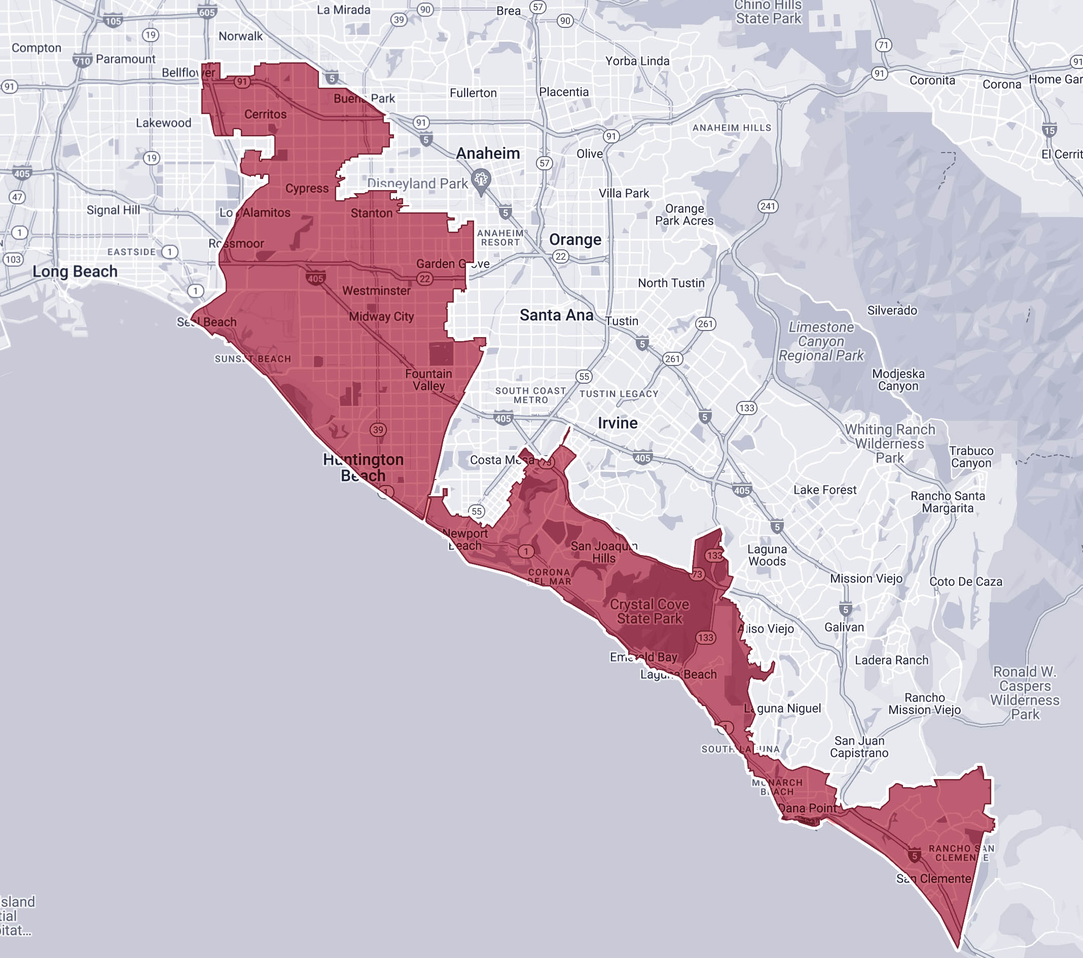 District 36 -- map