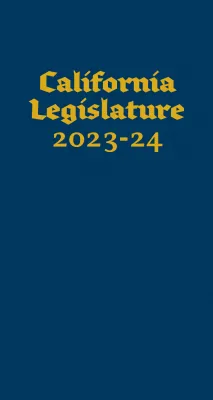 Cover of Legislative Handbook 2023-24