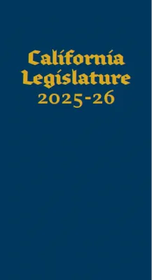 California Legislature 2025-26